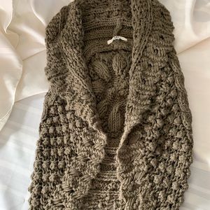 Ya Shawl Collar Knit Shrug NWOT
